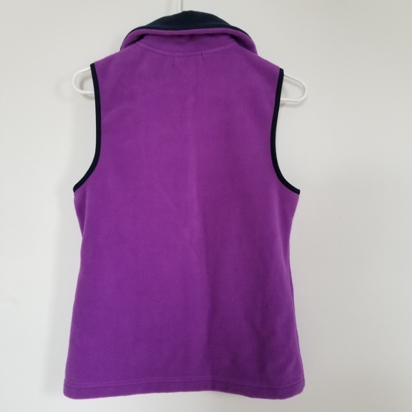 Chaps Women's Fleece Zip Up Vest NWT - Picture 3 of 4